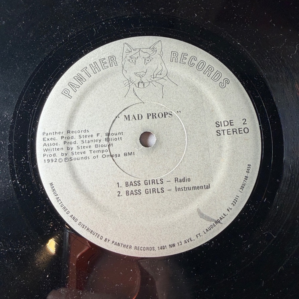 Vtg Mad Props 12" Vinyl Single Shake It Out Dem Draws Panther‎ Records 1992 Bass